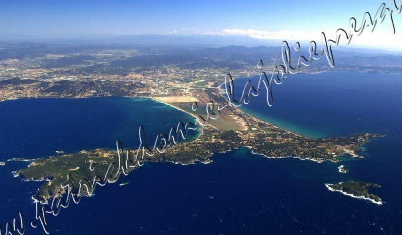 Magnifique Parc De La Presqu'Ile Avec Piscine Et Plage Face A Porquerolles ! イエール エクステリア 写真